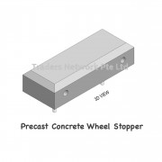 precast concrete wheel stopper